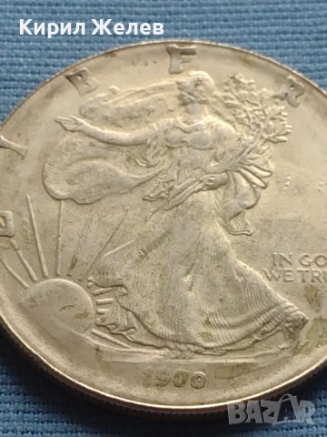 Монета 1 долар 1900г. САЩ РЕПЛИКА на Американския сребърен долар за КОЛЕКЦИЯ 14229, снимка 7 - Нумизматика и бонистика - 42701811