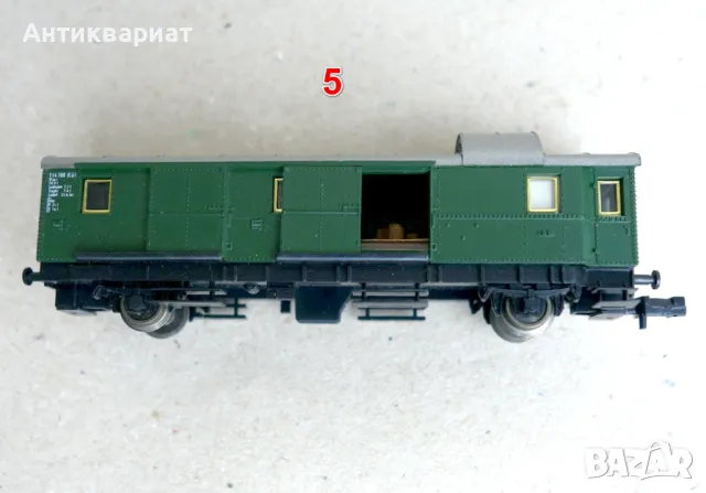 Товарни и пътнически вагони N (1:160) - от 5 до 8, снимка 4 - Колекции - 49361870