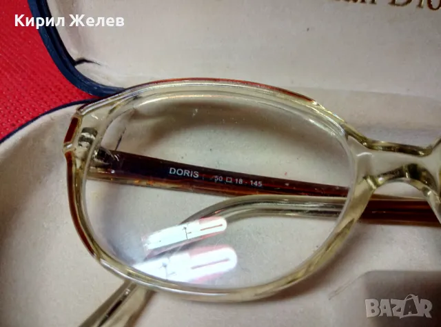 DORIS СТАРИ МАРКОВИ ДИОПТРИЧНИ ВИНТИДЖ МОДЕЛ ОЧИЛА с КАЛЪФ CHRISTIAN DIOR 47732, снимка 3 - Слънчеви и диоптрични очила - 47454531