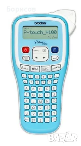 Brother P-touch PT-H100LB компактен, преносим ръчен етикетен принтер