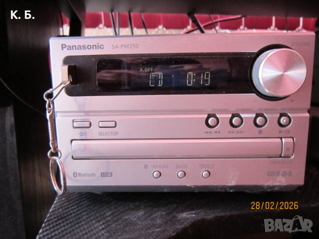 Мини уредба Panasonic SA-RM250, снимка 9 - Аудиосистеми - 53656098