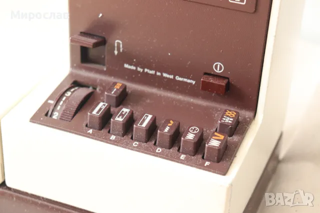 PFAFF TIPMATIC 1119 УПОТРЕБЯВАНА ШЕВНА МАШИНА, снимка 8 - Шевни машини - 49596674