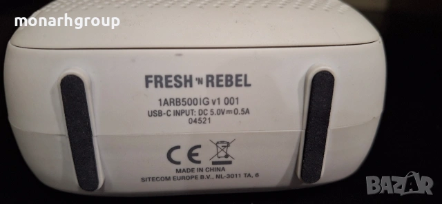 Bluetooth колонка FRESH&REBEL 1ARB500IG, снимка 4 - Bluetooth тонколони - 53376272