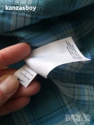 NIKE KD Kevin Durant Men's Hooded Basketball Flannel - страхотно мъжко горнище НОВО L, снимка 13 - Спортни дрехи, екипи - 49263178