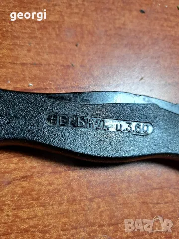 стар български нож Хан Тервел , снимка 6 - Ножове - 47550466