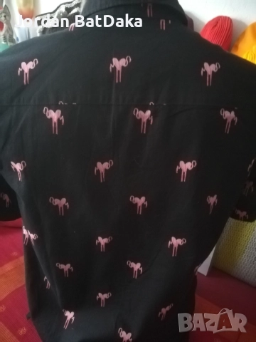 Мъжка топ риза М#, снимка 4 - Ризи - 51686877