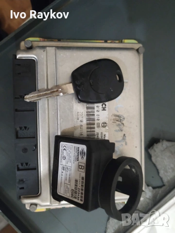 Компютър,ключ,имобилаизер за Nissan Almera 2.2DCI 0281010810 23710 4U114 EDC15M, снимка 7 - Части - 45453271