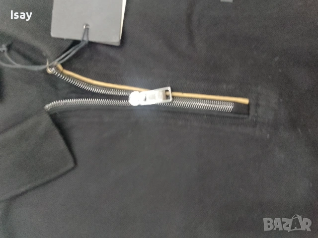 Мъжка тениска Хуго БОСС М последен размер в черен цвят , снимка 4 - Тениски - 53168967