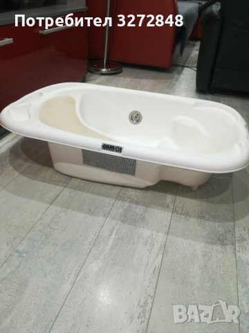 Италианска анатомична бебешка вана ,,Cam" с сифон 95/53/22см, снимка 13 - За банята - 41911525