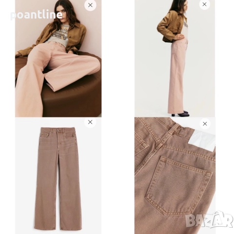 Разпродажба от личен гардероб НОВИ МОДЕЛИ! H&M панталони дънкови гащи , снимка 11 - Дънки - 51977825