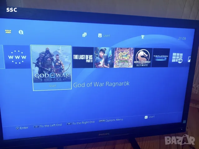 PS4 Slim 500GB хакнат 12.02 webkit, снимка 2 - PlayStation конзоли - 55838280