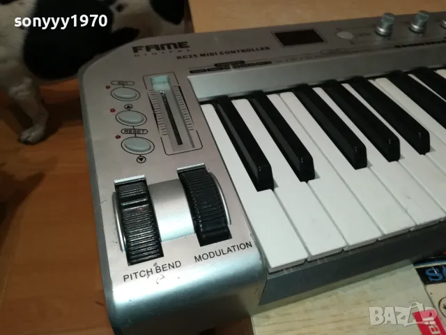 FAME KC25-ВНОС FRANCE 1705252301LCHERY, снимка 6 - Синтезатори - 50329485