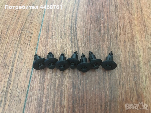Щипки за закрепване на пластмаси на скутери Suzuki, Yamaha, Honda, снимка 6 - Аксесоари и консумативи - 50924877