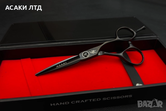 ASAKI ФРИЗЬОРСКА НОЖИЦА/SCISSORS 5.5 inch, снимка 2 - Фризьорски принадлежности - 52327824