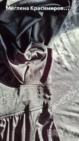 Рокля в черно, снимка 4 - Рокли - 48270454