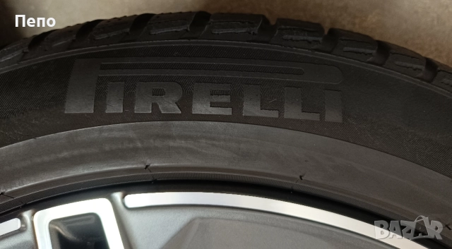 Оригинални джанти с гуми зимни 19 цола Mercedes S-klasse W223 дот 2022, снимка 5 - Гуми и джанти - 51562126