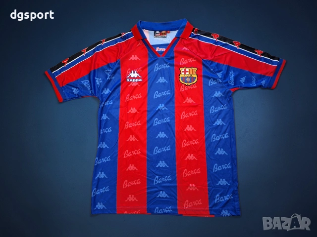 Футболна фланелка на Христо Стоичков #Барселона #ретро модел 1997/98!, снимка 2 - Футбол - 52638692