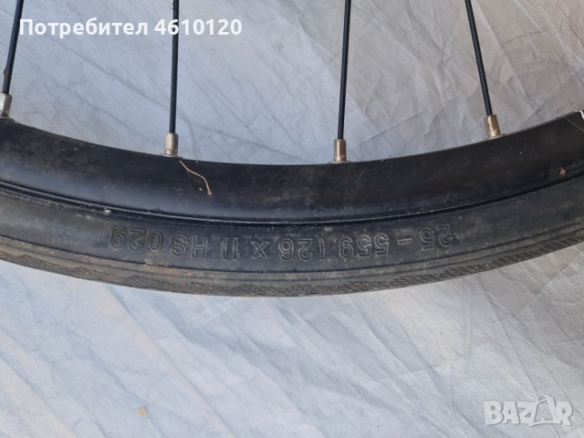Комплект шосейни капли с гуми Shimano Deore 26x1, снимка 6 - Велосипеди - 52240099