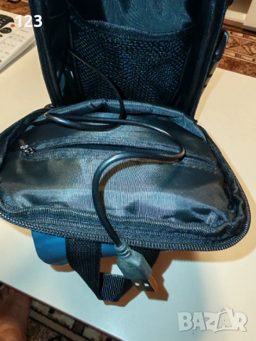 Мъжка чанта за през рамо с USB зареждане, снимка 3 - Чанти - 53841213
