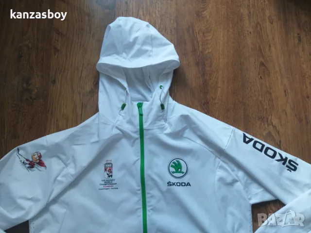 skoda mens softshell jacket event - мъжко софтшел яке КАТО НОВО ХЛ, снимка 2 - Якета - 47334768