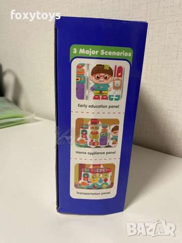 Интерактивно тип “монтесори” куфарче - бус с музика и светлина и различни дейности, снимка 8 - Образователни игри - 52031944