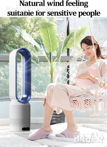 2 в 1 пречиствател на въздух, вентилатор за кула без лопатки, вентилатор за кула , снимка 4 - Вентилатори - 53726363