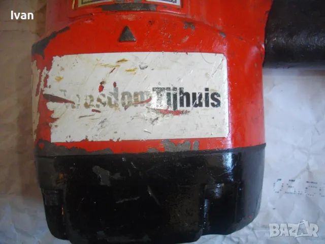 Италиански СТРОИТЕЛЕН ПНЕВМАТИЧЕН ТАКЕР  за пирони 51-91мм NIKEMA M90 Made in ITALY Промишлен Индуст, снимка 9 - Други инструменти - 47351814