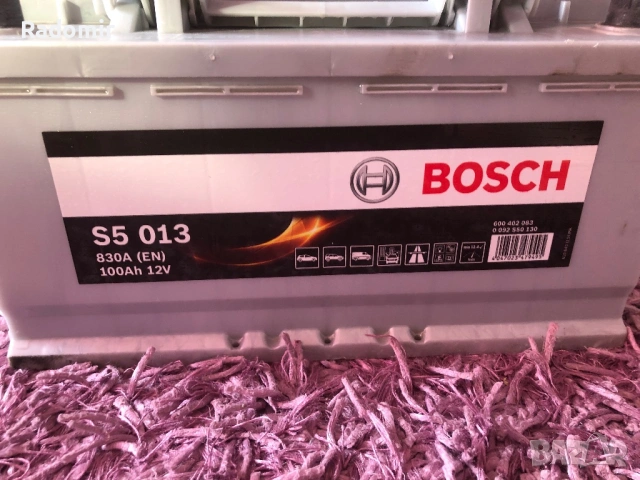 Акумулатор Bosch на 5 месеца 100 Ah , снимка 2 - Аксесоари и консумативи - 53710114
