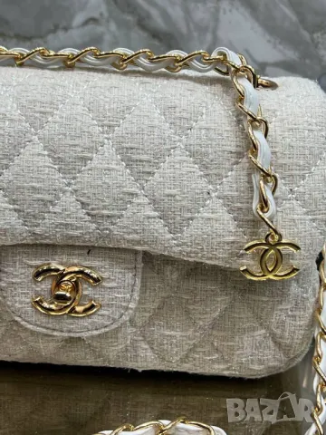 чанти тип букле  chanel flap 1.75 bag 20x13см, снимка 4 - Чанти - 50406027