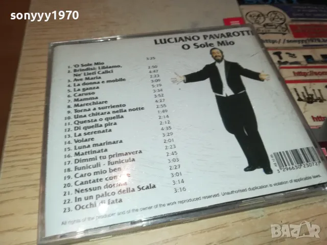 LUCIANO PAVAROTTI CD 0205252141, снимка 3 - CD дискове - 50132436