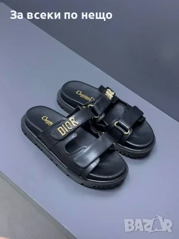 Christian Dior Дамски Чехли Кристиян Диор - 2 Цвята Код SEM-329, снимка 7 - Чехли - 55787470