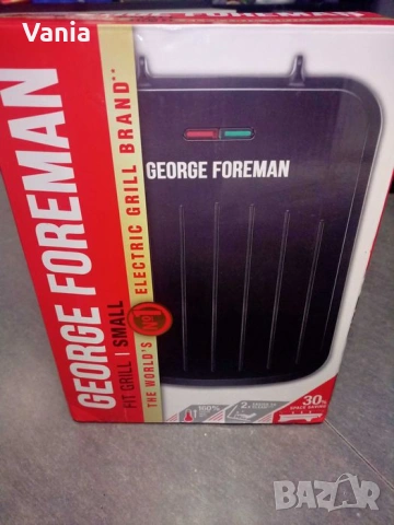 Перфектен нов George Foreman grill  , снимка 2 - Скари - 53665825