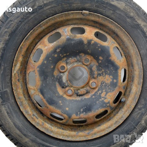 Стоманени джанти 4x108 с гуми R14 Mazda 2 I (DY) 2003-2007 ID:104573, снимка 2 - Гуми и джанти - 41332303