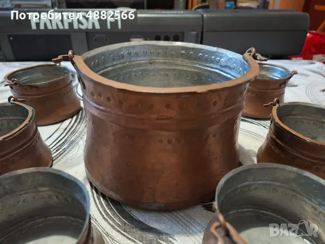 Комплект стари менчета, снимка 4 - Антикварни и старинни предмети - 55849247