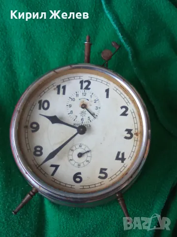 ЮНГХАНС Стар КОЛЕКЦИОНЕРСКИ МЕХАНИЧЕН НЕМСКИ БУДИЛНИК JUNGHANS от ЦАРСКО ВРЕМЕ 43626, снимка 18 - Антикварни и старинни предмети - 44466294