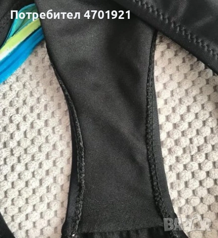 Черно долнище на бански със синьо и зелено, снимка 4 - Бански костюми - 53216037