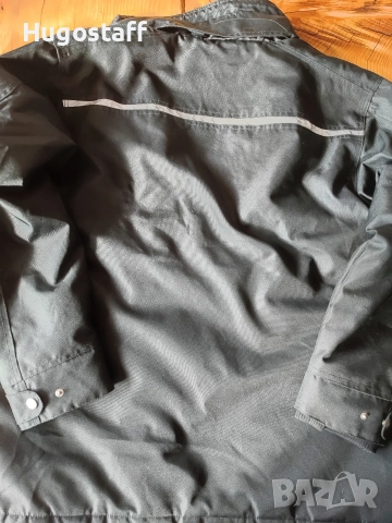 Мъжко черно качулка непромокаемо работно яке Caterpillar heavy duty (CAT)., снимка 4 - Якета - 52590759