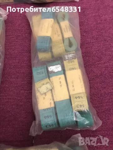 Шивашки метри 90-те години - нови, над 100 бр., снимка 2 - Шевни машини - 51694841