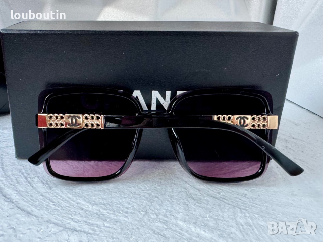 CH 2024 дамски слънчеви очила с лого квадратни , снимка 10 - Слънчеви и диоптрични очила - 44657871