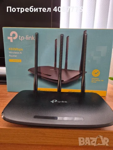 Безжичен рутер TP-Link TL-WR940N, снимка 4 - Рутери - 55662212