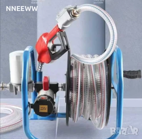 Електрическа помпа за гориво 380W - 12V/24V, 220V с пистолет и маркуч , снимка 3 - Аксесоари и консумативи - 50762693