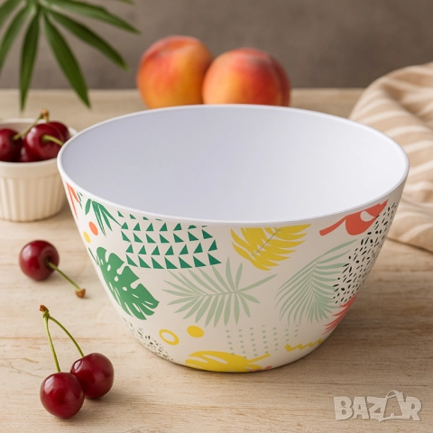 Меламинова купа 25см – шарен дизайн, снимка 4 - Други - 51947655