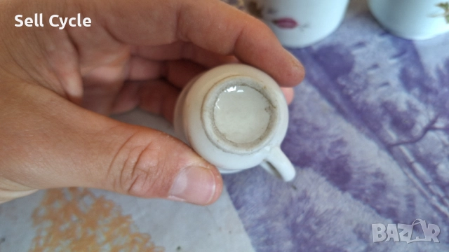 ✅БЪЛГАРСКИ ПОРЦЕЛАНОВИ ЧАШКИ ЗА КАФЕ❗, снимка 3 - Чаши - 52469600