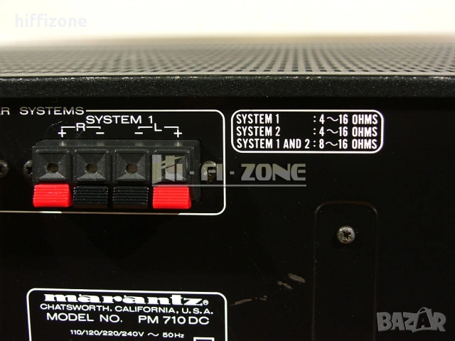 Усилвател  Marantz pm-710 dc , снимка 8 - Ресийвъри, усилватели, смесителни пултове - 53646830
