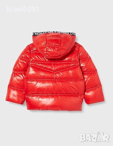 Зимно, пухено яке на Benetton! 12-18месеца, 82см., снимка 2 - Бебешки якета и елеци - 42357645