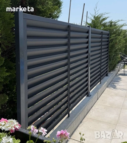 Ламелни огради, снимка 3 - Огради и мрежи - 52730604
