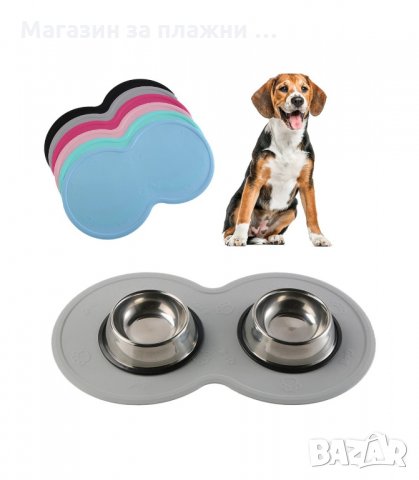 СИЛИКОНОВА ПОДЛОЖКА ЗА ДОМАШНИ ЛЮБИМЦИ ЗА ХРАНА И ВОДА - КОД 3210, снимка 5 - Други стоки за животни - 34120583