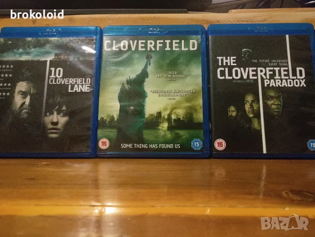 Cloverfield трилогия: 10 Cloverfield Lane - Cloverfield Paradox blu ray, снимка 2 - Blu-Ray филми - 53324246