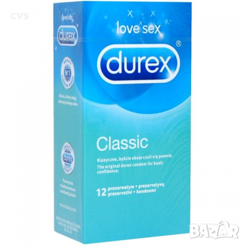 Презервативи Durex Classic - 12броя 