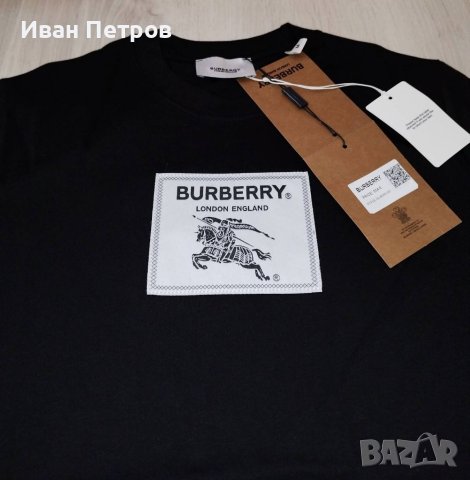 Burberry мъжка тениска фланелка блуза памук унисекс , снимка 12 - Тениски - 40353279